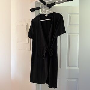 Black Wrap Dress